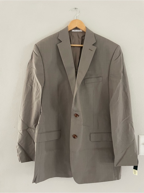 Lauren Ralph Lauren Other - Mens Lauren Ralph Lauren Taupe Suit Jacket - Two-Button Blazer
